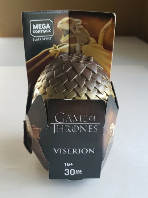 Mega Construx Game of Thrones Vyserion Black Series Building Set GMP01 FREE SHIP | eBay