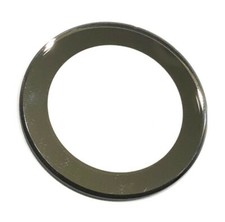 Replacement Crystal Glass to Fit Movado Round with Wide Silver Trim