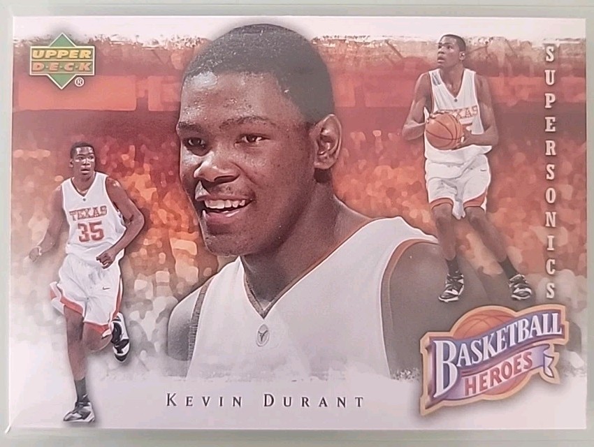 2007-08 Upper Deck - Basketball Heroes Kevin Durant #KD-7 (RC)