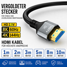 4K 8K Premium 2.1 HDMI Kabel High Quality UHD...