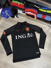 HOLLAND THE NETHERLANDS 2020 Training 1/3 ZIP NIKE SIZE S Men s Football Soccer