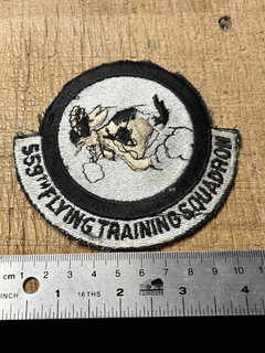 1980s/90s/2000s? US AIR FORCE PATCH 559th FLYING TRAINING SQUADRON ORIGINAL USAF