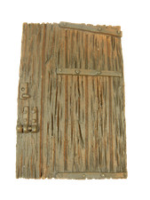 Porta Cm 6x9h - Portone Casa Scenografia per Presepe