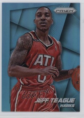 2014-15 Panini Prizm Light Blue Prizm 17/49 Jeff Teague #75 ub2