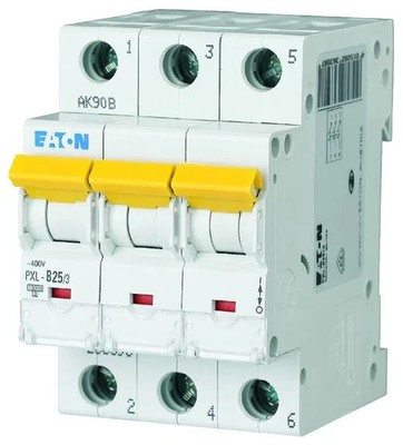 Eaton Leitungsschutzschalter B25A 3-Polig Sicherungsautomat 236398 PXL-B25/3