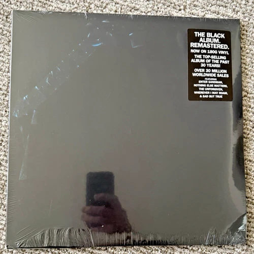 Metallica - Black Album Remastered 2xLP 180g Black SEALED/NEW (Record, 2021)