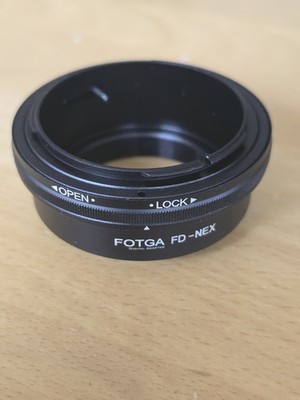 Adapter Sony Nex - Canon FD mit Lock-Ring FOTGA