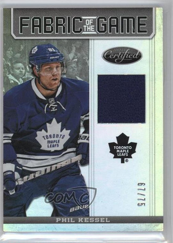 2012-13 Certified Fabric of the Game Mirror Hot Box /75 Phil Kessel #FOG-PK