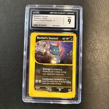 Rocket's Sneasel - Pokémon 2003 - Best of Game Promos #5 - CGC 9 Mint on eBay