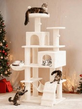190.5 cm Tall Heavy Duty Cat Trees Large Cats 75inch Maine Coon Tower Indoor