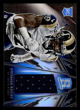 2013 PANINI SPECTRA STEDMAN BAILEY 233 ROOKIE MATERIALS SPECTRA BLUE 8/49 RAMS