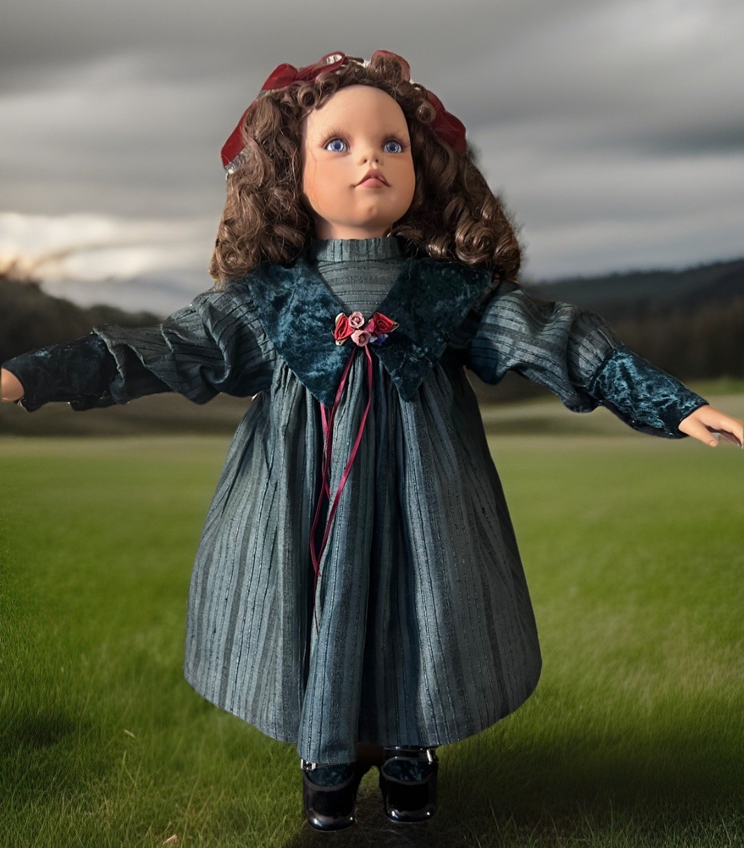Virginia Turner Vinyl Doll LE 44/200, 27 in, 1998