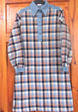 vintgae mod / 60s dress size 10 ( #V8 )