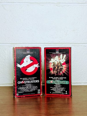 Ghostbusters I & II VHS