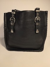 Authentic Bottega Veneta Intrecciato Tote Bag/Handbag, Leather, Black Rare