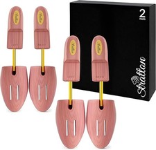 Hormas de cedro para zapatos hombre y mujer, ajusta y mantiene forma