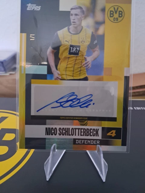 Nico Schlotterbeck 1/1 Auto Team Set