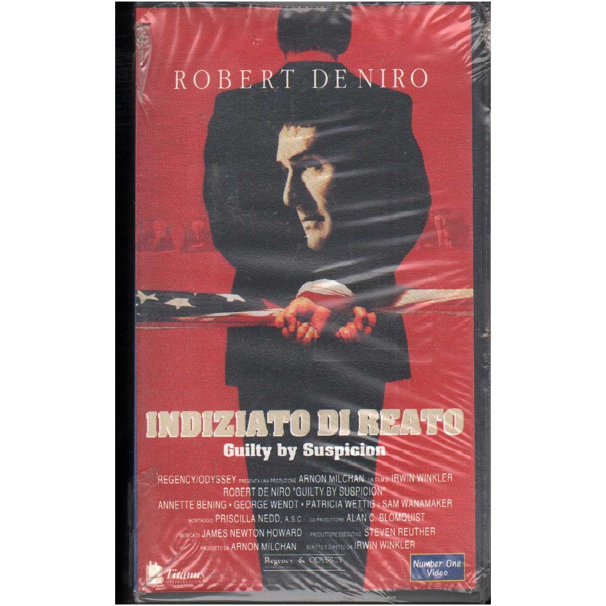 Guilty By Suspicion VHS Robert De Niro Univideo - CN53282 S
