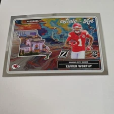 2024 Panini Zenith State Of The Art Xavier Worthy Chiefs RC NFL NEW INSERT SP