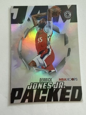 Topps 2026 Holo NBA Hoops Jam Packed Insert Derrick Jones Jr. #JP-10 Green