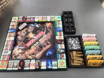 Monopoly STAR WARS Episode 1 - 3D Collectors Edition Game 1999 - Complete