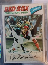 1977 Topps Carlton Fisk #640
