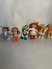 Vintage Cabbage Patch Kids Poseable PVC Figures  1980's Lot Of 6