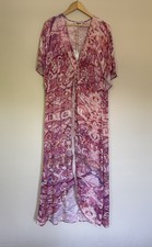 NEW Show Me Your MUMU Get Twisted Maxi Dress Pastel Palace Print Sz L