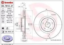 2x BREMBO Bremsscheiben Vorne für TOYOTA GT 86 Coupe (ZN6) 326mm 09.7812.21