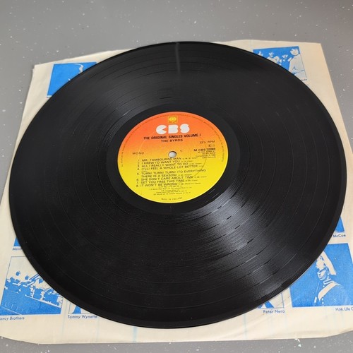THE BYRDS - THE ORIGINAL SINGLES 1965/1967 1980 UK VINYL LP CBS32069 EX/VG - Picture 7 of 8