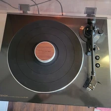 Denon DP-300F Black Fully Automatic Analog Turntable with Preamplifier