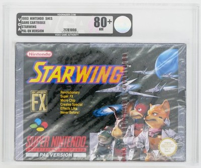 Starwing Star Fox | Super Nintendo SNES | eingeschweißt SEALED VGA 80+