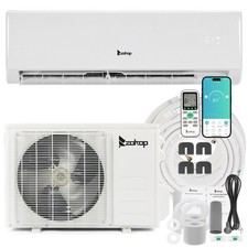 11500 BTU Ductless Air Conditioner, Heat Pump Mini Split With/Wifi KIT, 230V