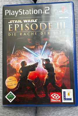 LucasArts Star Wars Episode III: Die Rache der Sith PS2 PAL USK 12 Handbuch