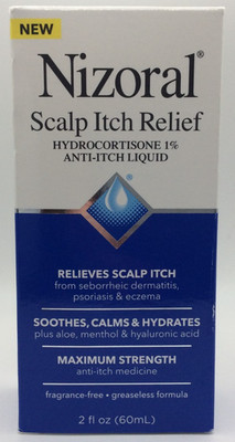 Nizoral Scalp Itch Relief Liquid, Relieves Scalp Itch and Soothes  MAR/2027 