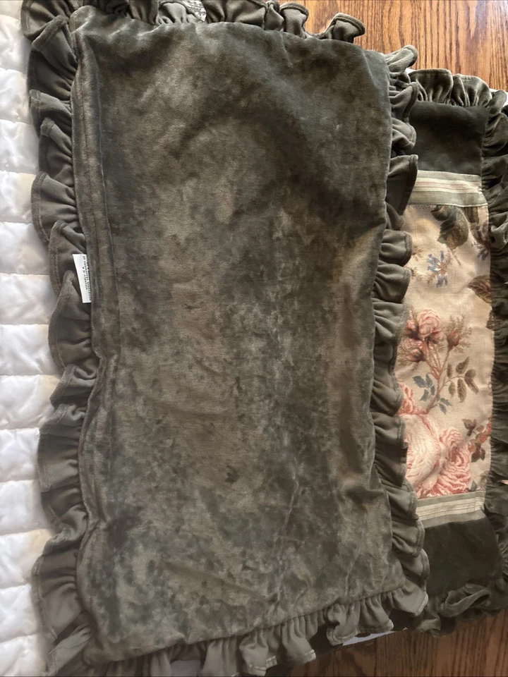 Paquete de 3 Fundas de Almohada Decoraciones Almohadas Rectangulares 26/16 Terciopelo Foto 3 de 4