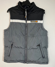 BOYS ZERO XPOSUR QUILTED VEST-SIZE LARGE 14/16 Black Grey