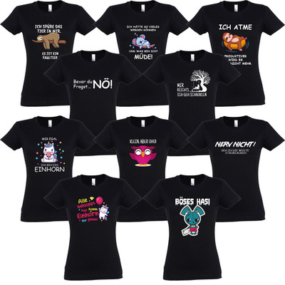Funshirt Frauen Lustig Sarkasmus Ironie Sprüche T Shirt Arbeit Handwerker GAG