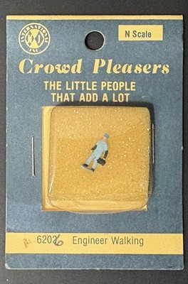 Rare Crowd Pleasers Little That Add A Lot #6206 Engineer Walking N Scale
