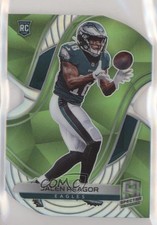 2020 Panini Spectra Rookies Neon Green Prizm Die-Cut 30/30 Jalen Reagor #150 4l3