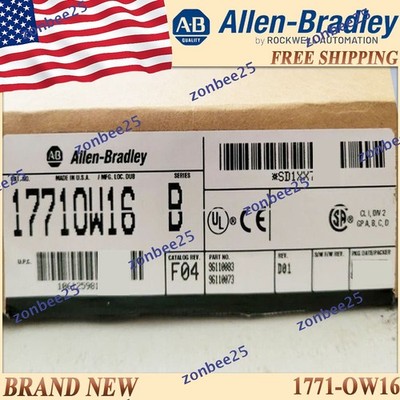 Brand New 1771-OW16/B AB 8Point Digital Output Module 1771OW16 serB Free Ship US