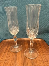 RCR Royal Crystal Rock Champagne Flute Glasses Set Of 2