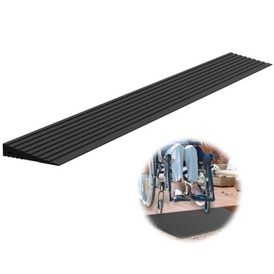 0.8'' Rise Threshold Ramps for Doorways, 2000 Lbs Load Capacity, 35.5'' Wide Na...