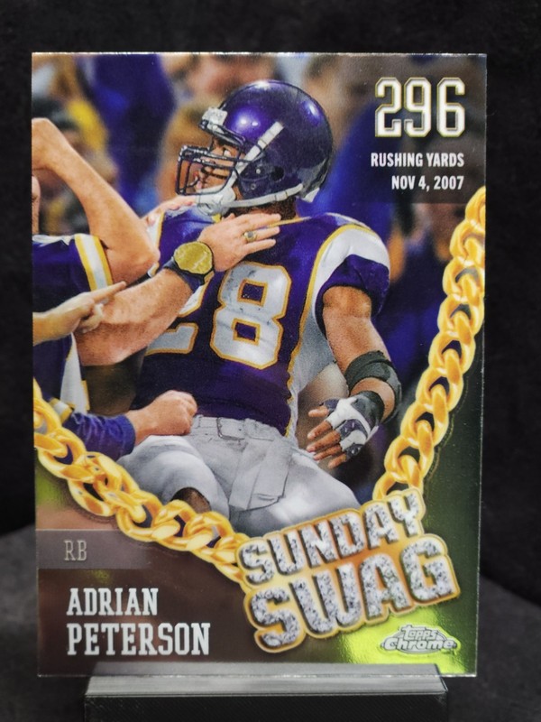 2024 Topps Chrome - Sunday Swag Adrian Peterson #SS-2