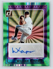 2025 Donruss Signature Series Green Laser #SGWKP William Kempner Auto
