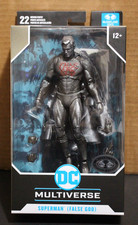 McFarlane DC Multiverse SUPERMAN FALSE GOD Platinum Edition EXCELLENT NEW