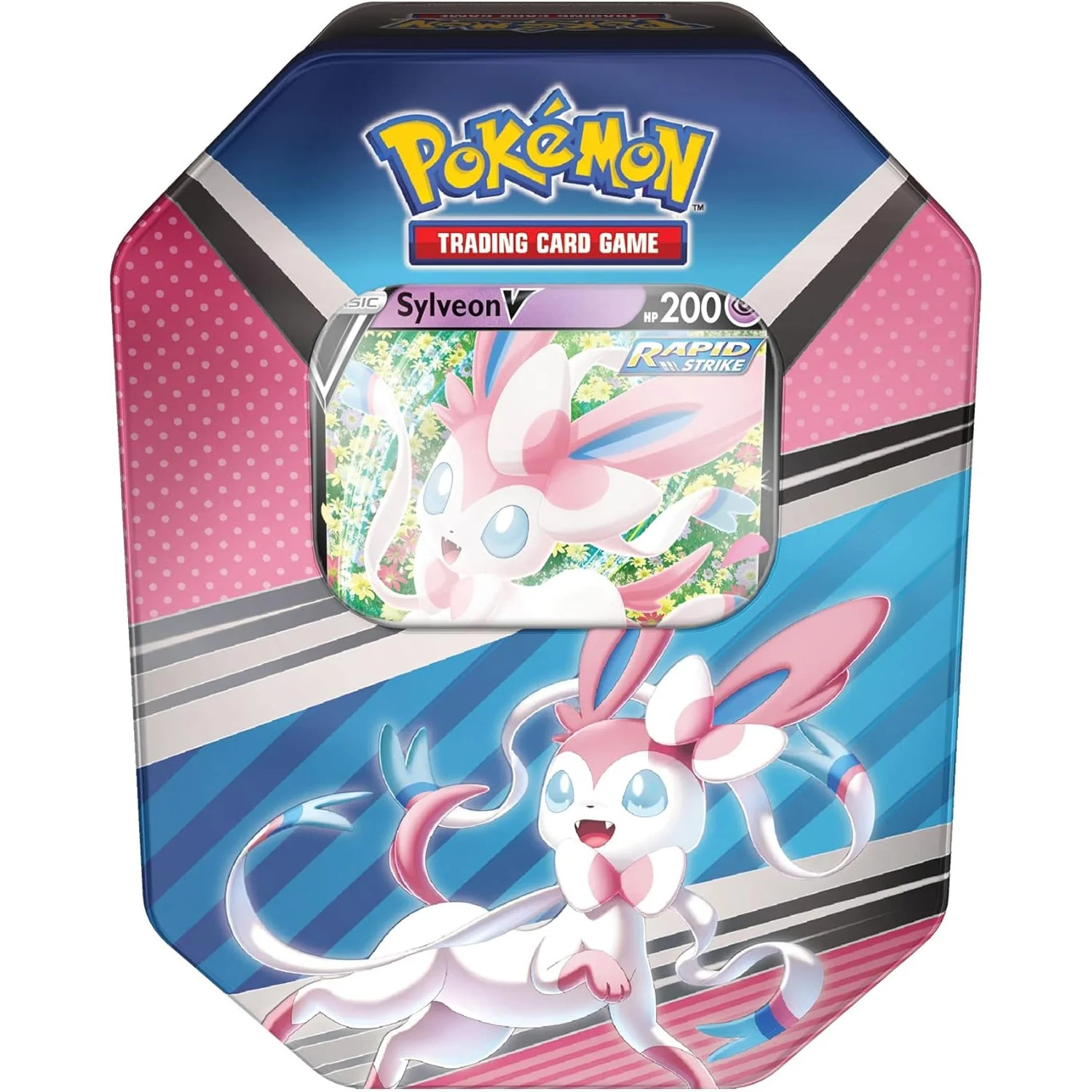 Pokemon TCG Spring V Heroes Tin - Бустеры Sylveon V - 4 13990₽