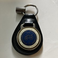 Vintage Mercedes-Benz European Delivery Program Key Ring Stuttgart Germany RARE