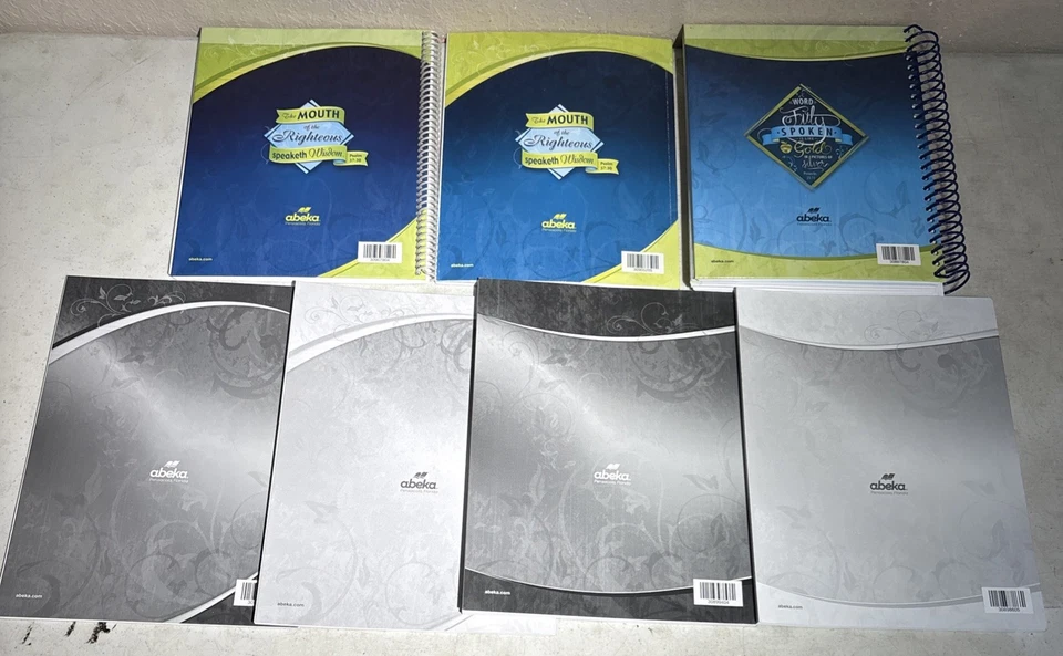 Abeka Vocabulary & Grammar II Spelling Poetry Grammar & Composition 6th Ed Lot 6 - Image 2 of 4