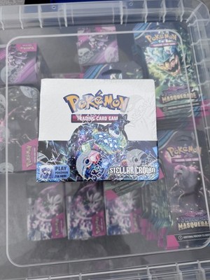 Pokemon TCG: Stellar Crown Booster Box | Neu und Sealed